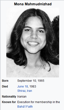 Bahai Mona Mahmudnizhad